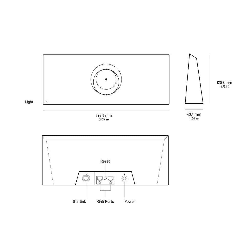 Starlink Standard Gen 3 Mesh Router – SatellitePhoneStore.com