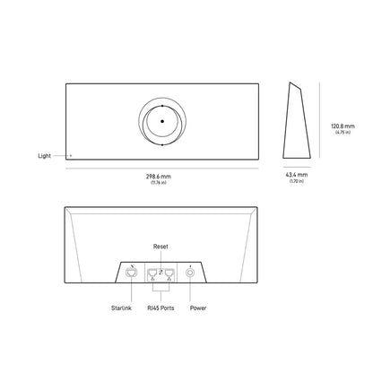 Starlink Standard Gen 3 Mesh Router