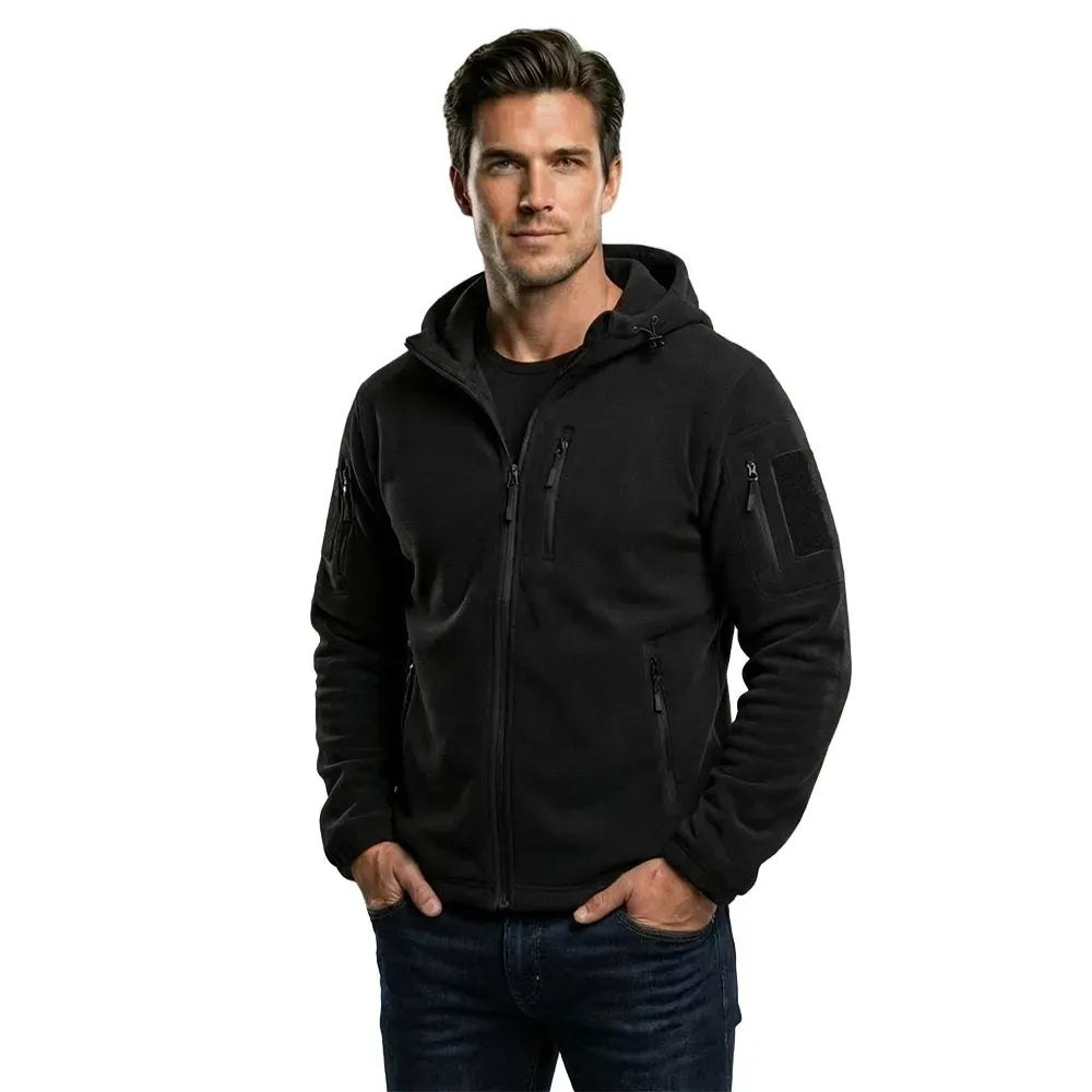 EscapeZone Men Tactical Hoodie - Military Green