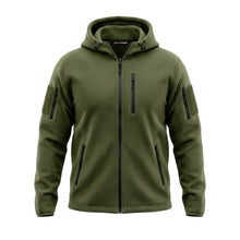 EscapeZone Men Tactical Hoodie - Military Green