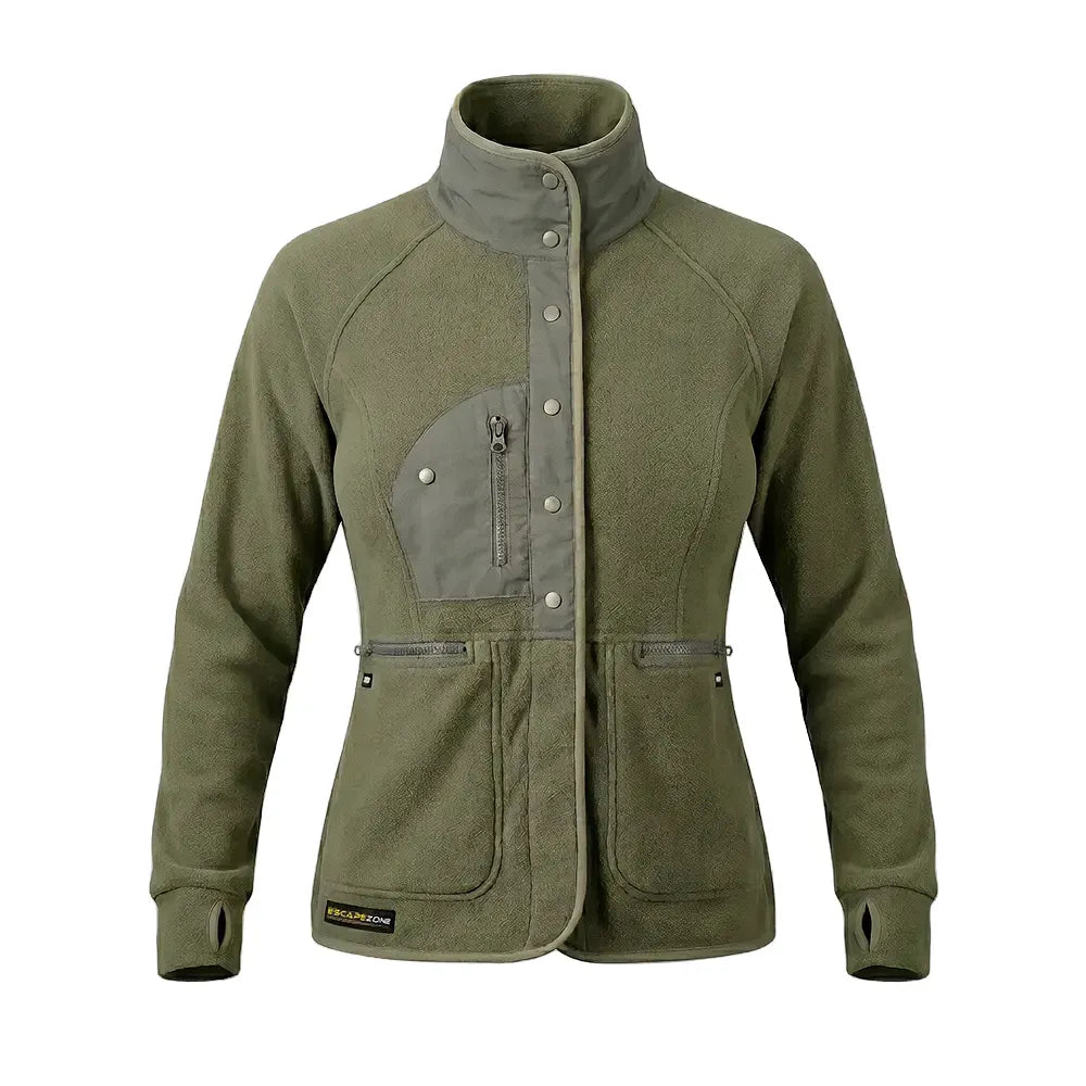 EscapeZone Women Tactical Jacket - Military Green