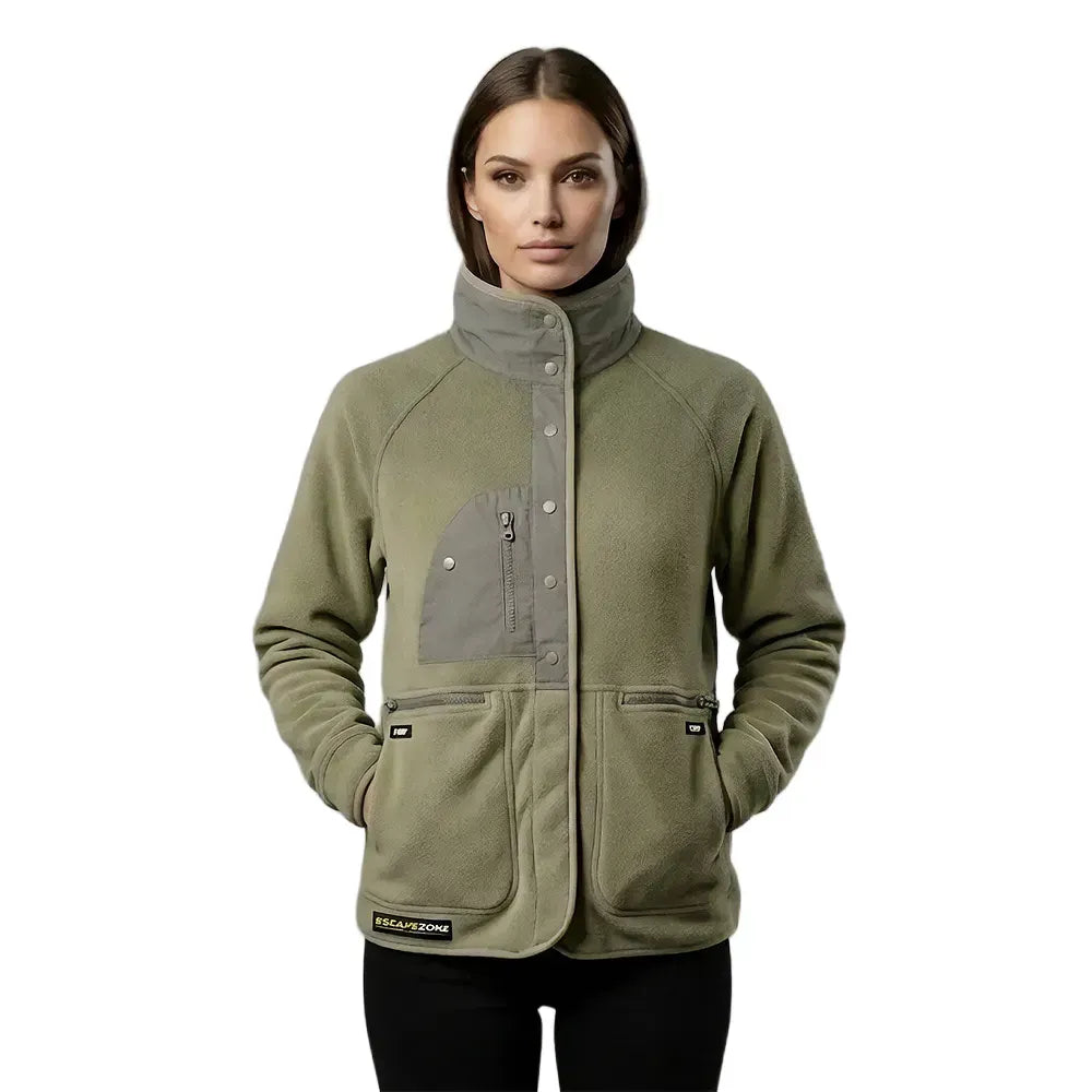 EscapeZone Women Tactical Jacket - Military Green